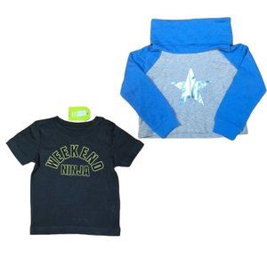 NWT Crazy8 Baby Sweatshirt and T-shirt 6-12 M